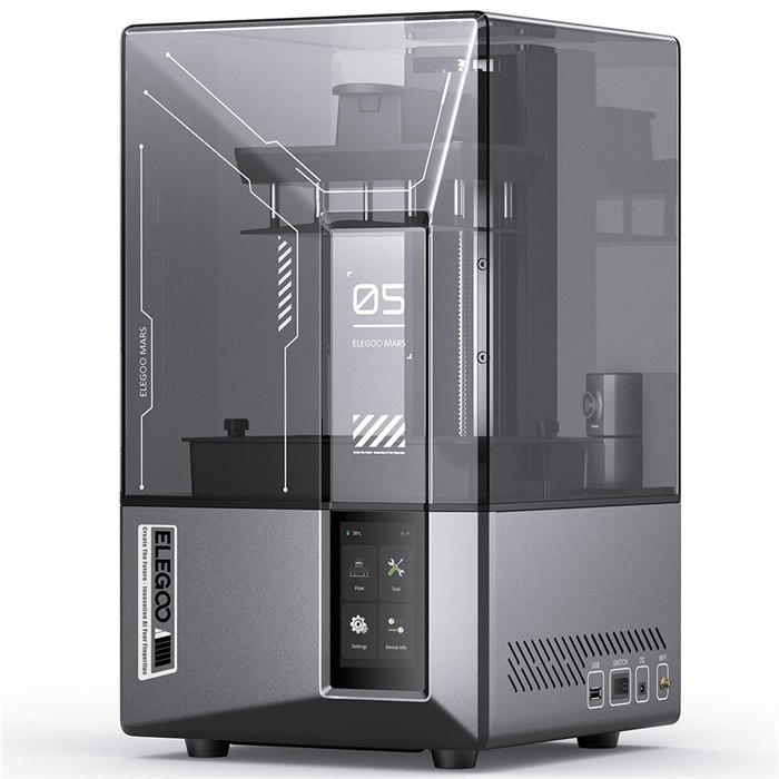 Impresora 3D de resina ELEGOO Mars 5 Ultra para piezas con mucho detalle