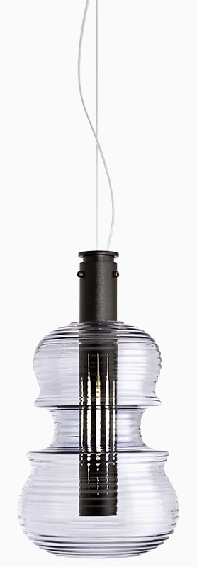 Light 'n' Roll by Sergi Ventura - Fumé Rock'n'Roll model of the Light and Roll suspension lamp